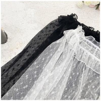 Blusa de Encaje con Volantes y Mangas Largas - Image 13