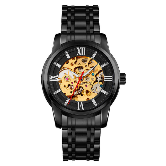Reloj Automático de Cuero para Hombre - Elegancia Profesional - Image 7