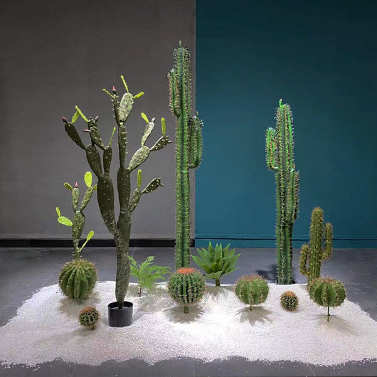 Planta Artificial Decorativa Cereus - Simulación Nórdica para Interiores - Image 9