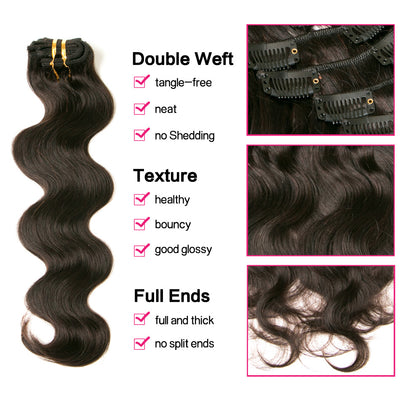 Set de 7 Extensiones de Cabello con Clips - Image 11