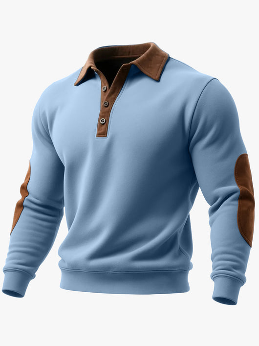 Sudadera Tipo Hoodie con Cierre de Medio Zip y Estampado 3D Étnico para Hombre - Image 2