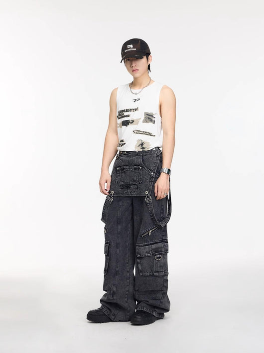Pantalones Vaqueros Estilo Vintage Americano con Costuras de Diseño - Image 20