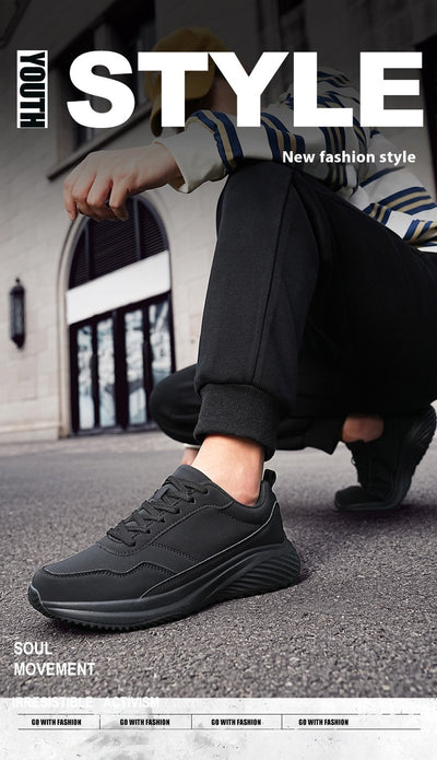 Zapatillas de Running Casual Otoño Negro con Suela Suave - Image 20