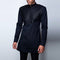 Camisa Casual Negra Estilo Étnico para Hombre