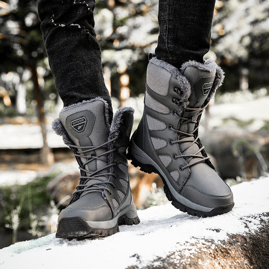 Botas Militares Invierno Plus de Terciopelo para Hombre - Cálidas y Resistentes - Image 7