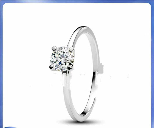 Anillo de Moissanita con Esquinas Redondeadas Wind en Oro 18K - Image 12