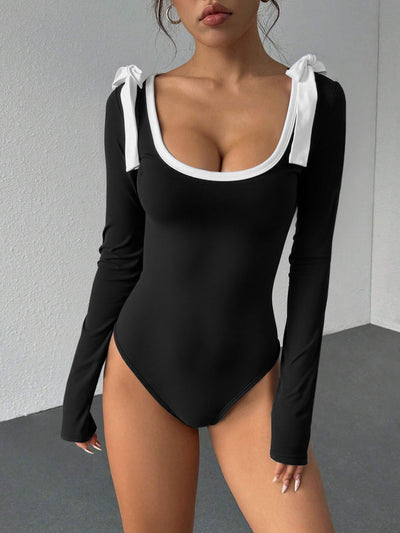 Jumpsuit Elegante con Escote Cuadrado y Mangas Acampanadas - Image 12