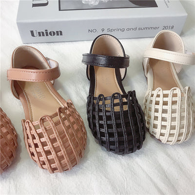 Zapatos Tejidos de Suela Blanda para Niñas - Image 4