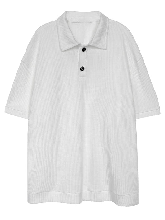 Polo Manga Corta Tide Versión Coreana - Camiseta Clásica con Solapa - Image 8