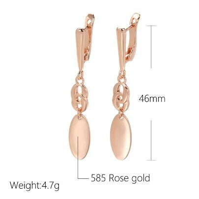 Aretes Colgantes de Moda Minimalista para Mujer - Image 2