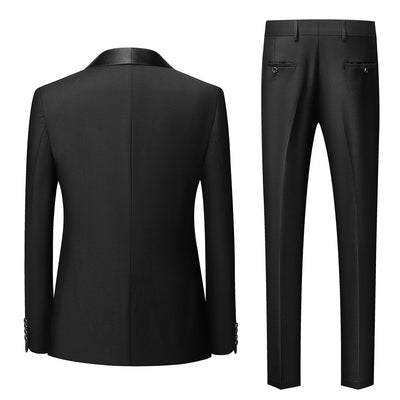 Traje Slim Fit Elegante para Novio y Eventos Formales - Image 9