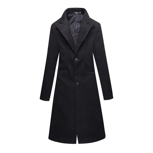 Abrigo Tipo Trench Coat de Lana Extralargo - Image 4