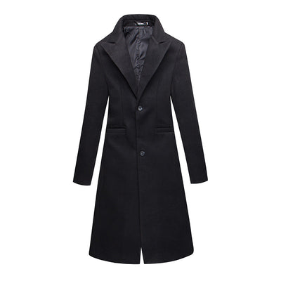 Abrigo Tipo Trench Coat de Lana Extralargo - Image 9