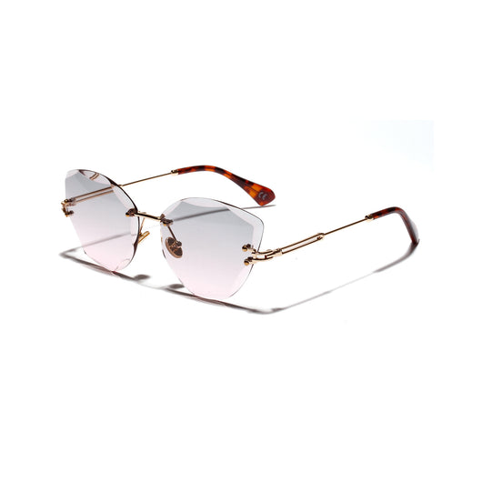 Gafas de Sol Retro Cat Eye para Mujer con Corte Diamante - Image 14