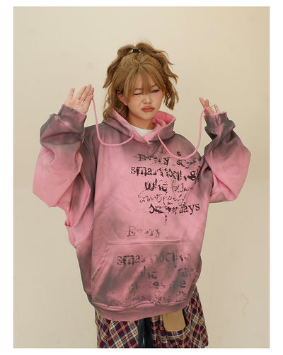 Sudadera Falsa Dos Piezas con Capucha para Mujer - Corte Holgado - Image 14