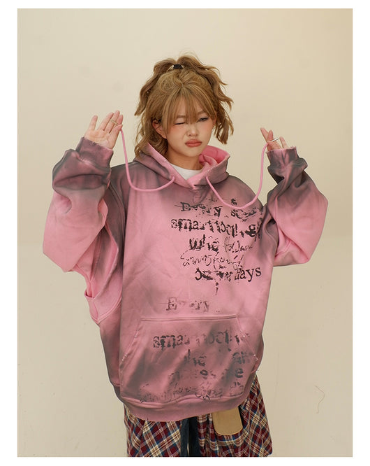 Sudadera Falsa Dos Piezas con Capucha para Mujer - Corte Holgado - Image 14