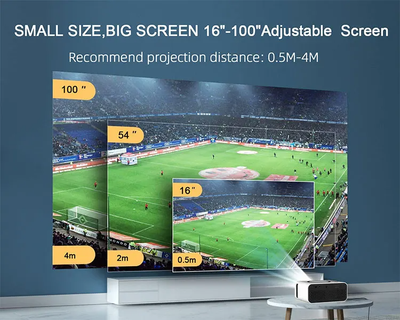 Proyector Portátil Mini YT300 Full HD 1080P - Cine en Casa Inalámbrico - Image 26