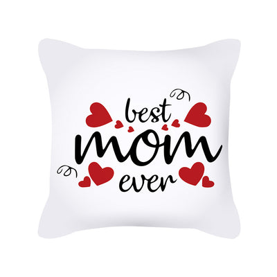 Funda de Almohada Día de la Madre Corazón Nórdico Melocotón - Image 4