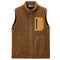 Chaleco de Terciopelo Teddy Liso para Hombre
