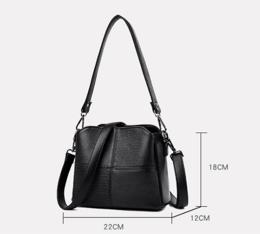 Bolso Bandolera Literario de Gran Capacidad - Estilo Retro Minimalista - Image 6