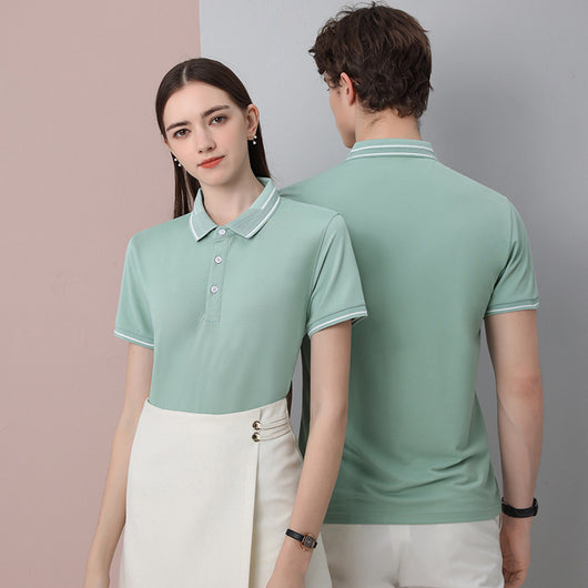 Polo de Seda Natural con Solapa - Manga Corta - Image 10