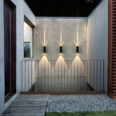 Lámpara de Pared Exterior Doble Artística - Luz Impermeable para Fachadas y Escaleras - Image 9