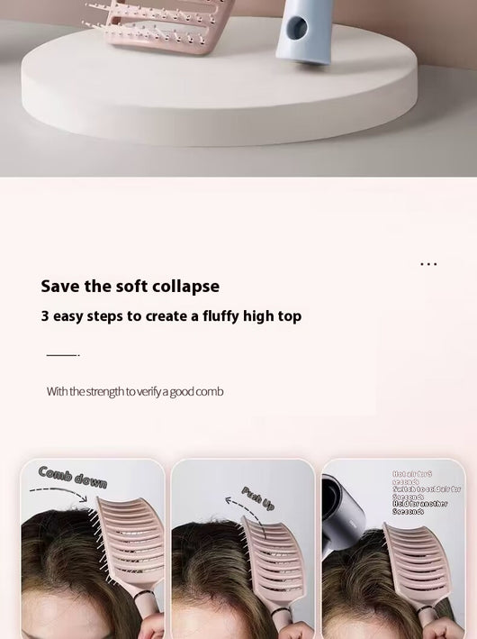 Peine Masajeador Rizador para Cabello Largo y Voluminoso - Image 20