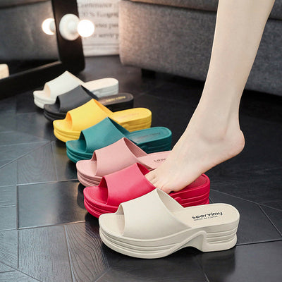 Sandalias Plataforma Impermeables para Mujer - Botas de Lluvia Antideslizantes - Image 3