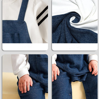 Jumpsuit Vaquero Estilo Oeste con Detalle de Dos Piezas - Image 2