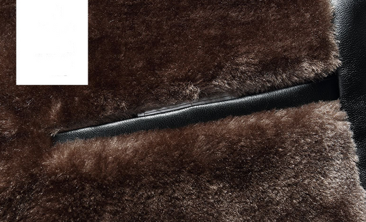 Abrigo de Cuero PU con Cuello de Piel para Hombre Maduro - Image 17
