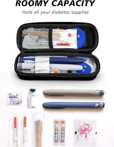 Maletín Refrigerado Portátil para Medicinas con Cinturón de Transporte - Image 12