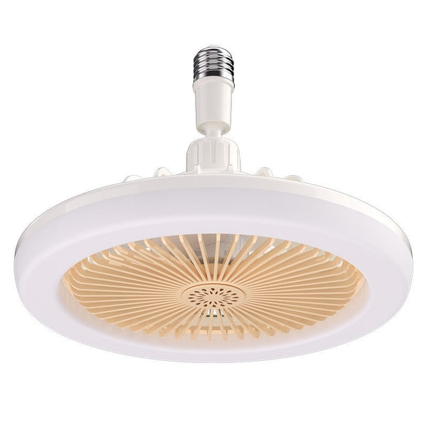 Lámpara Ventilador Aromaterápica E27 con Control Remoto para Dormitorio