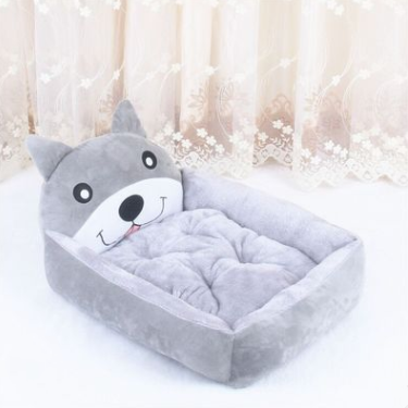 Cama Desmontable y Lavable para Perros Grandes - Nido Teddy Cartoon - Image 6