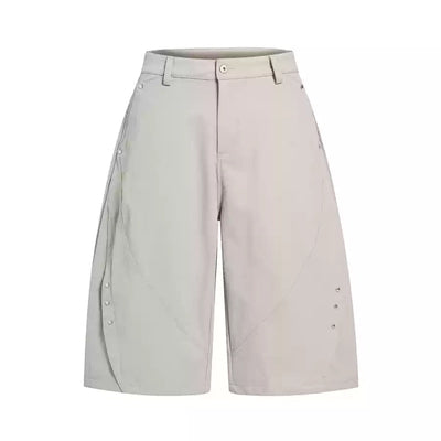 Pantalones Cortos Casuales Retro Remaches - Image 13
