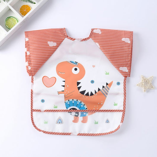 Babero Impermeable para Bebé con Bolsillo Atrapa Comida - Image 23