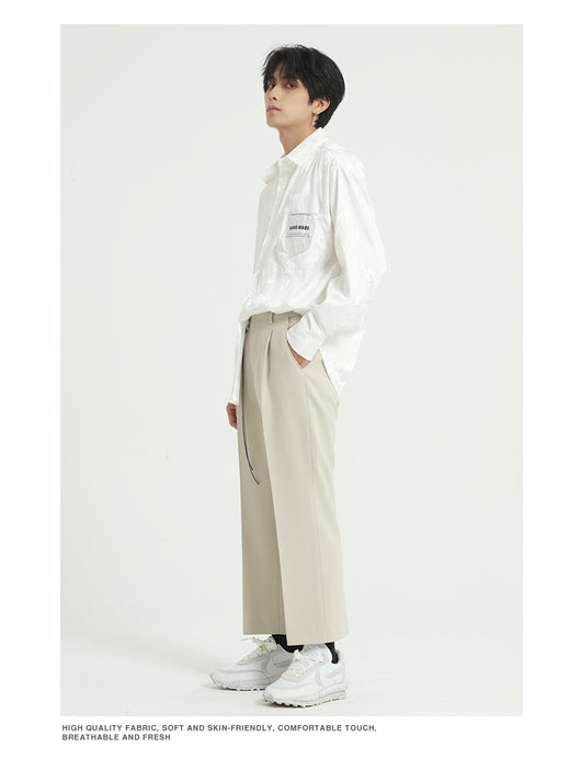 Camisa de Seda para Hombre con Dragón Chino Grabado - Colección Otoño - Image 10