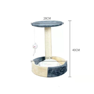 Torre de Rascador para Gatos con Columna Integrada - Image 8