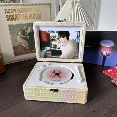 Reproductor CD Retro con Bluetooth y Parlante Integrado - Image 3