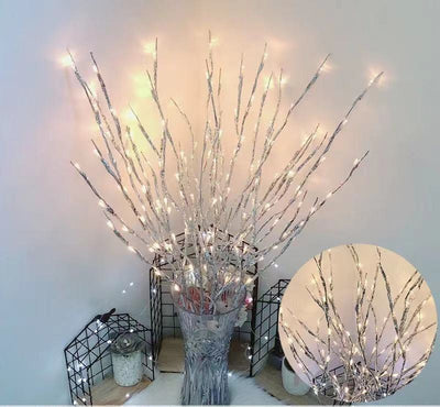 Lámpara Decorativa LED con Rama Simulada para Ambientes - Image 7