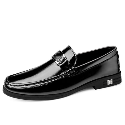 Zapatos de Cuero Ejecutivo con Plantilla Elevadora de Altura en Cuero Genuino - Image 5