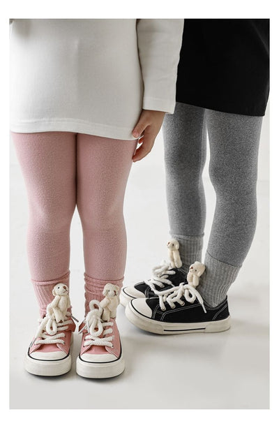 Leggings Elásticos para Niña - Versátiles para Exteriores y Uso Diario - Image 31