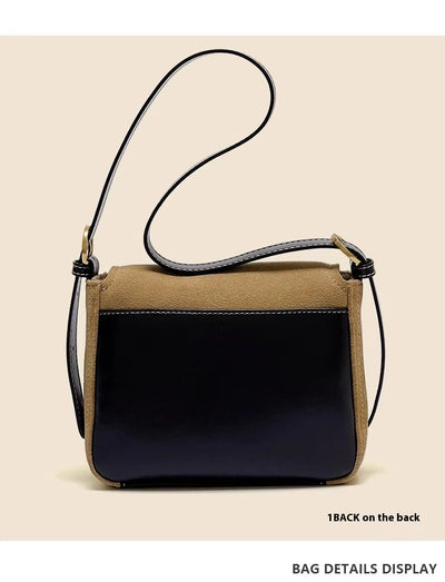 Bolso Mensajero de Cuero Genuino con Acabado Mate - Image 14