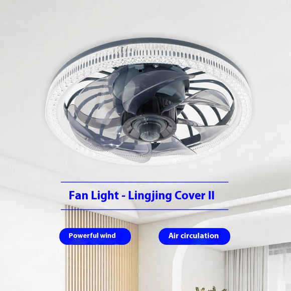 Ventilador de Techo con Lámpara LED Minimalista