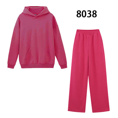 Conjunto Deportivo para Mujer: Sudadera y Pantalón de Buzo Blanco - Image 11