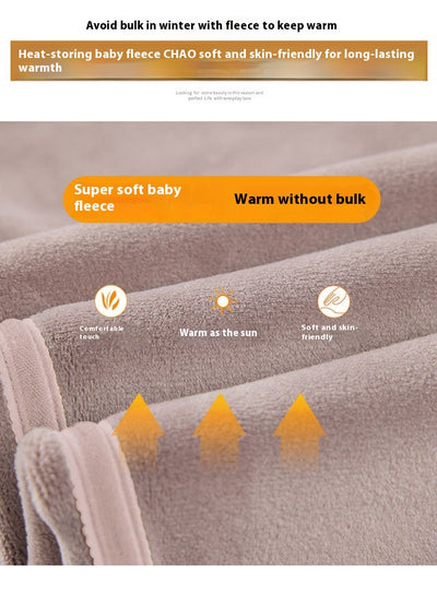 Leggings Térmicos de Algodón Puro con Forro Polar para Mujer - Cintura Alta y Elástico Reforzado - Image 23