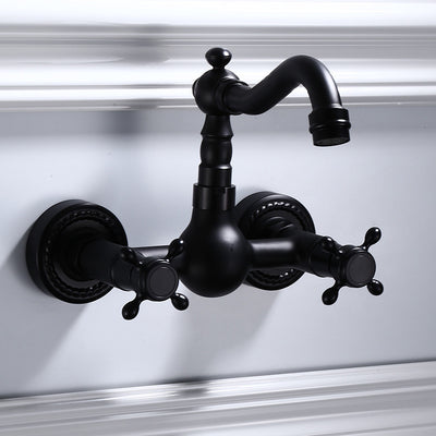 Grifo Mezclador de Baño en Cobre Cromado - Agua Caliente y Fría - Image 6