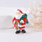 Broche Navideño Papá Noel con Esmalte Tridimensional y Efecto Goteo