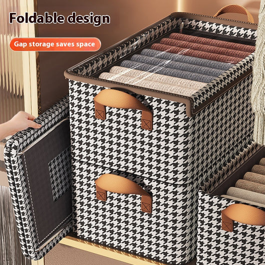 Caja Organizadora de Ropa Plegable de Gran Capacidad con Estructura de Acero - Image 6