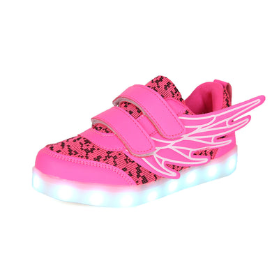 Zapatos LED Infantiles con Alas Luminosas y Carga USB - Image 6