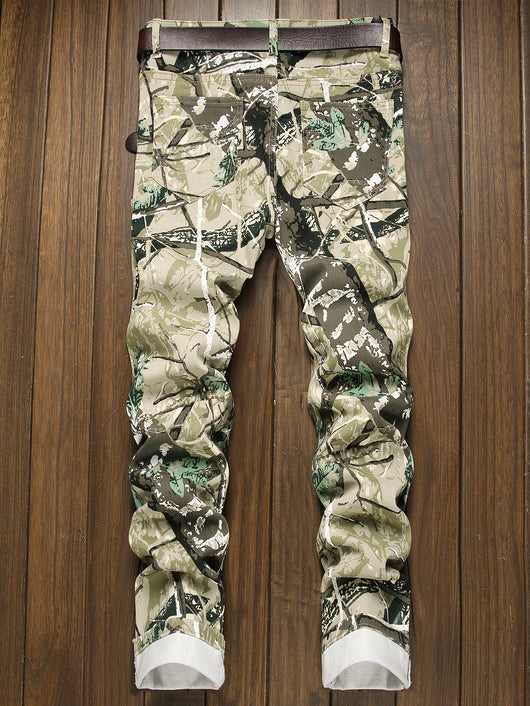 Pantalones Vaqueros de Camuflaje para Caza Forestal Hombre - Image 13
